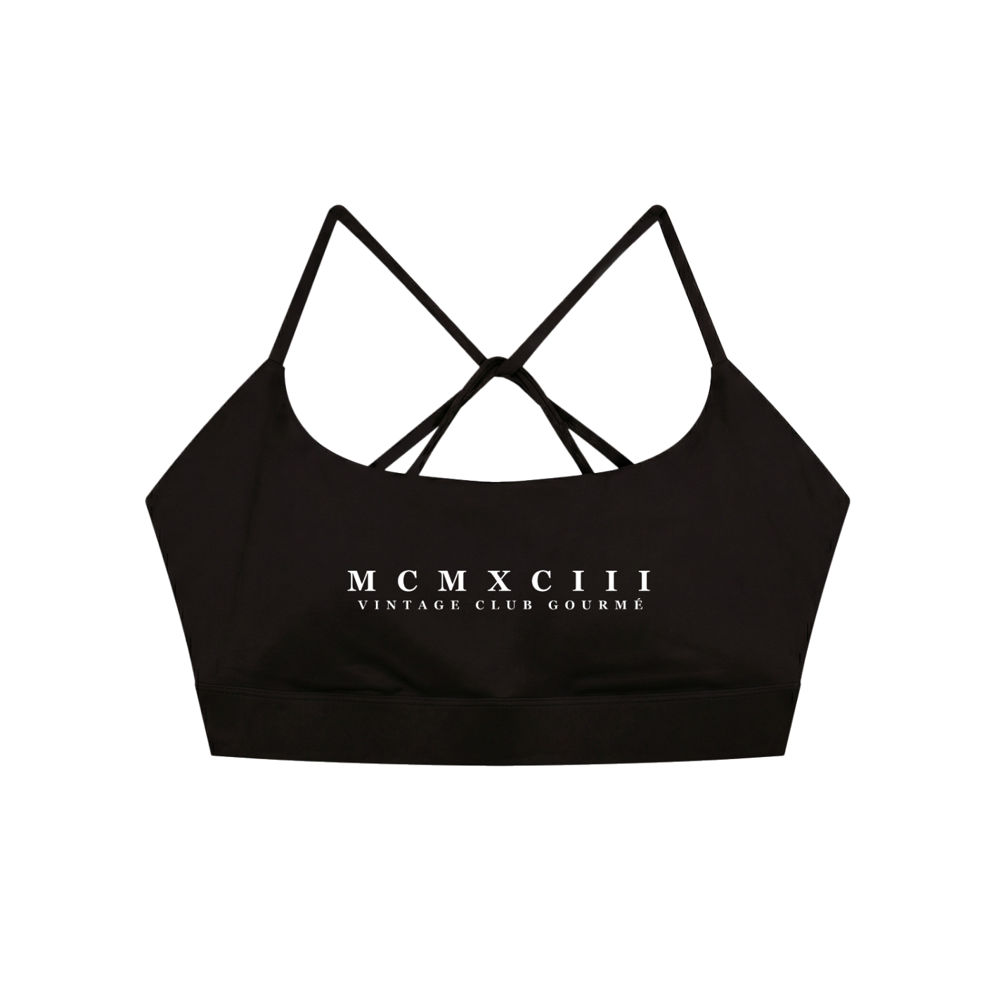 VCG Strappy Criss Cross Yoga Sports Bra